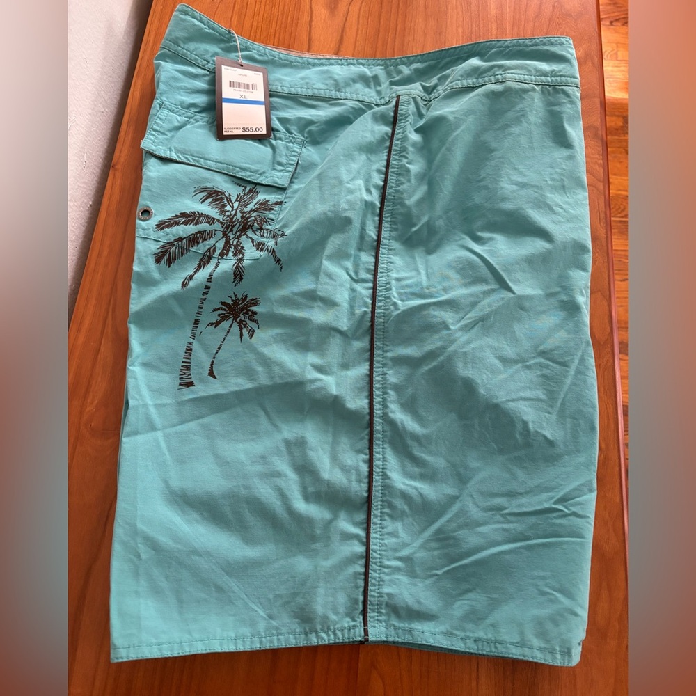 Joseph Abboud Teal Swim Trunks size XL